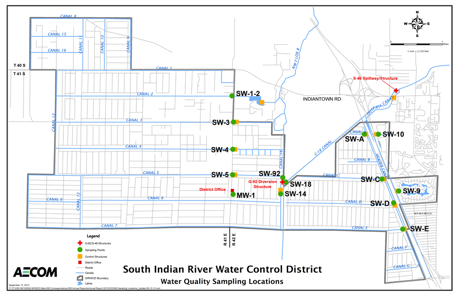 SIRWCD Water Quality Monitoring